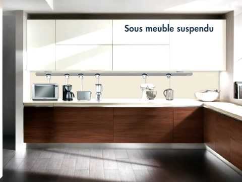 Rail électrique VSF-MB — le rail inclinable à 60° ou 90°