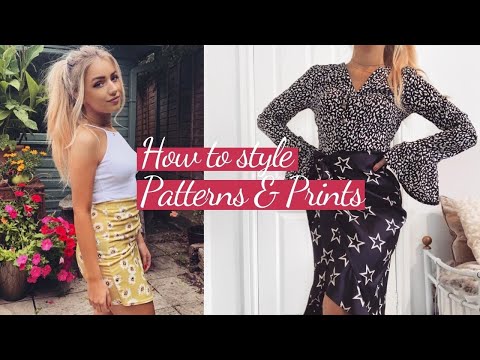 The RIGHT way to style prints & patterns! / Fashion & style tips and tricks