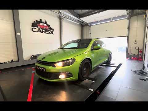 VW Scirocco 2.0TSI - Stage2 on dyno 350hp