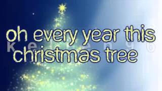 Glee  O Christmas Tree Lyrics