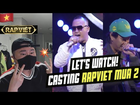 🇻🇳🇰🇷🔥Korean Hiphop Junkie react to Casting Rap Việt mùa 2 | Blacka & PJPO (VN/ENG SUB)