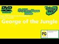 Opening Closing To George Of The Jungle Walt Disney Home Entertainment DVD Australia 2003 4
