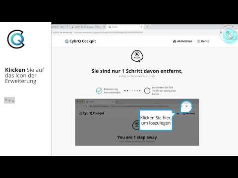 CybrQ Tutorial Browsing Security Chrome Deutsch