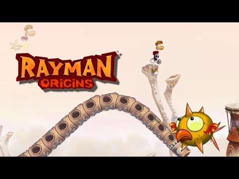 Rayman Origins - Grumbling Grottos - Snake Eyes - [#67] - (X360/PS3/WII/3DS/PC/MAC)