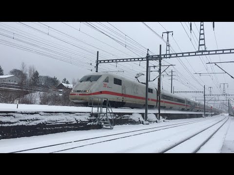 [FR/DE] Trafic ferroviaire/Bahnverkehr Haldenstein - 2017 & 2018 - Transports Publics Suisses