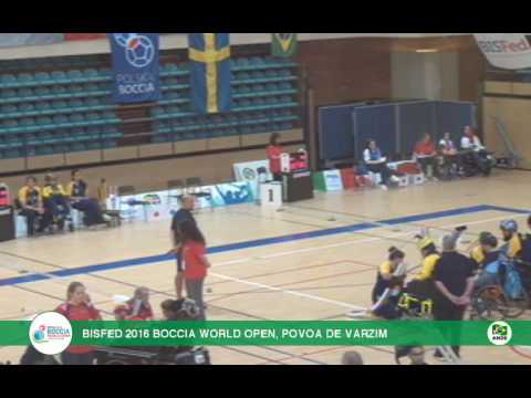 BRASIL no BISFED 2016 BOCCIA WORLD OPEN - POVOA DE VARZIM