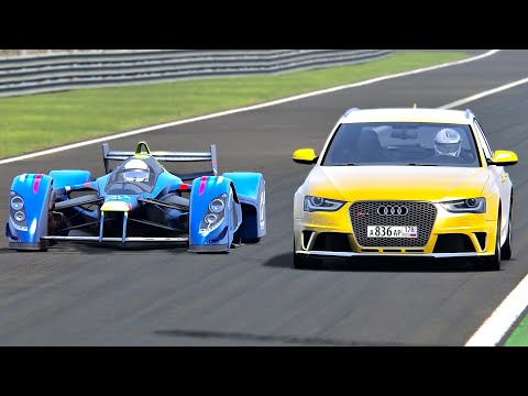 Red Bull X2010 vs Audi RS4 Avant 2500 HP - Drag Race 20 KM