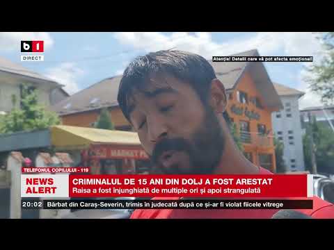 CRIMINALUL DE 15 ANI DIN DOLJ  A FOST ARESTAT. Știri B1TV_30 mai 2024
