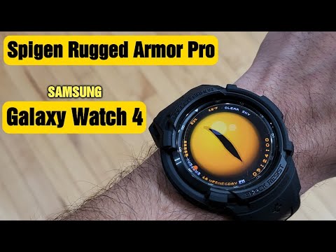 Spigen Rugged Armor Pro | Galaxy Watch 4 Classic (Watch Band Review)