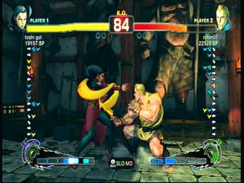 toshi gst (Rose) vs robin01 (Abel) (Japanese Ranked Match)