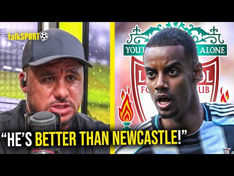 "IT'S A MELTDOWN!" Gabby Agbonlahor REACTS to BREAKING NEWS of Isak wanting OUT of Newcastle!