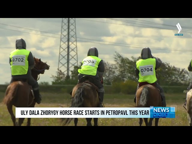 Uly Dala Zhorygy horse race starts in Petropavl this year