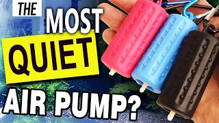I run 22 Silent USB Air Pumps in my Shrimp Room. How quiet are they?