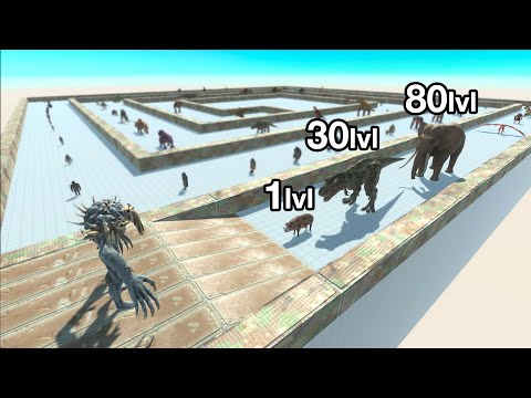 Scourge Vs All STRONG Units Death Run - Animal Revolt Battle Simulator