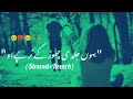 Sari Naseban Di Ha Khad Way Slow Rewerb Ameer Niazi Song