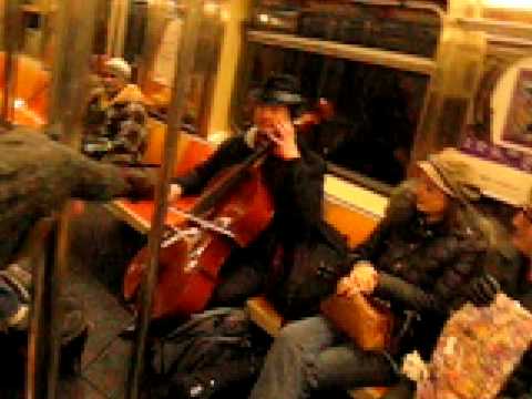 New York Subway w/ Vagabond Opera and friends...
