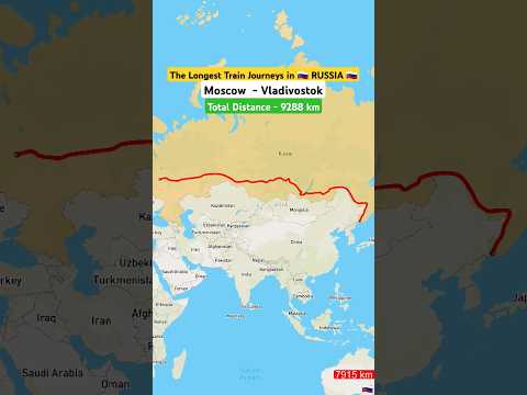 EPIC Trans-Siberian Railway Journey: Moscow to Vladivostok