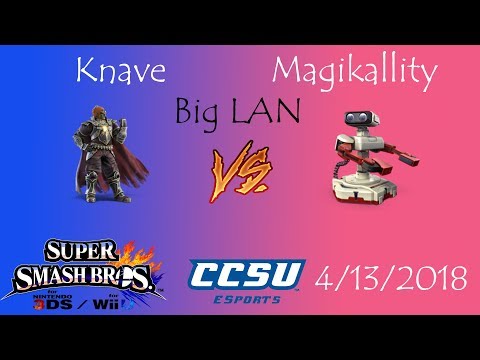CCSU Big LAN - Knave (Ganondorf) vs Magikallity (ROB)
