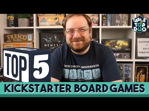 Top 5 Kickstarter Board Games You Need to See!