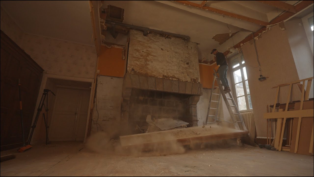 Revealing The Fireplace