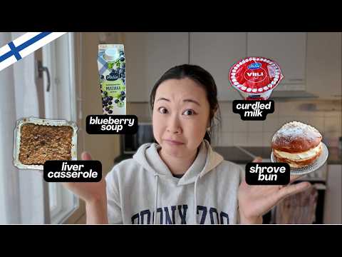 I Finally Tried These WEIRD Finnish Foods! 🇫🇮  (2 Years in Finland)