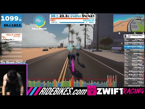 (LIVE STREAM) THE BEST ZWIFT RACING I'VE EVER DONE!