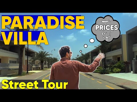 Paradise Villa Street Tour Sept 2023 | Bahria Town Karachi | Residents Agaye?