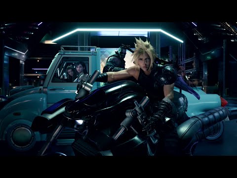 FINAL FANTASY VII REMAKE INTERGRADE - Escaping the Shinra Building