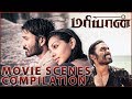 Mariyaan Tamil Movie | Full Movie Compilation Scenes | Dhanush | Parvathy