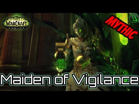 Blacklîsted vs. Maiden of Vigilance (mythic) - Blood DK pov