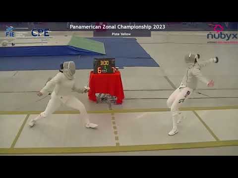 Panam Championships 2023 SWS - L32 - Jessica Yolima Morales Linares COL v Luana Pekelman BRA