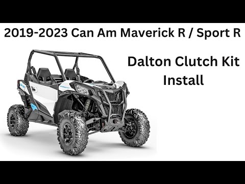 2019-2023 Can Am Maverick 1000R Sport R Dalton Clutch Kit Install