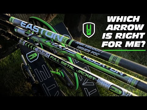 What Arrows to Choose - Which Shaft is Right for You? Comparing the Nock ON AXIS, FMJ & SONIC KE