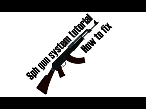 Roblox SPH Gun System: How To Set Up And How To Fix Animation Bug