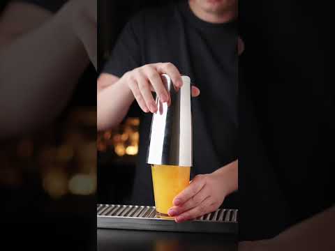 Pornstar Martini but with 3 ingredients (excluding garnishes) - A twist on the classic cocktail