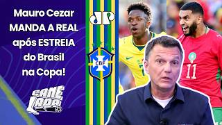 MAURO CEZAR: "O BRASIL É UM TIME POBRE!!! ATUAÇÃO FRACA! O VINICIUS JR SALVOU, e MARROCOS..." | COPA