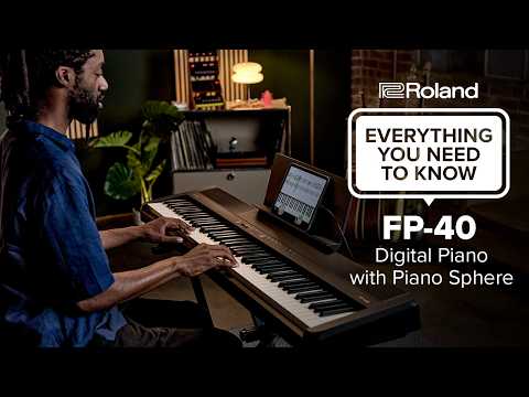 Roland FP-40 Black