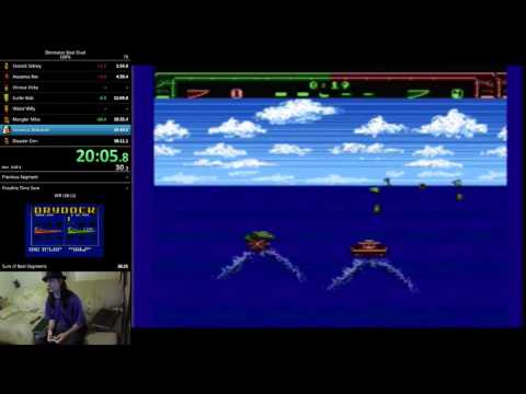 Eliminator Boat Duel (NES) - Easy (100%) Speedrun: 37:37 [WR]