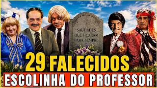 ATORES FAMOSOS da ESCOLINHA DO PROFESSOR RAIMUNDO que JÁ MORRERAM e VOCÊ NÃO SABIA! | [2026]
