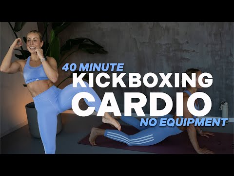 40 MIN KICKBOXING CARDIO WORKOUT | Full Body | HIIT | NO Weights | Fun and Sweaty