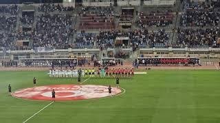 NATIONAL PRIDE. Greece anthem before win v Bulgaria in Crete. Ύμνος εις την Ελευθερίαν στην Κρήτη.