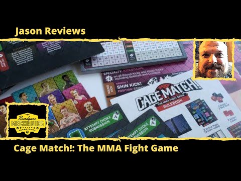 Jason's Board Game Diagnostics of Cage Match!