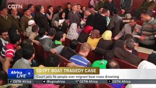 Egyptian court jails 56 people over migrant boat mass drowning