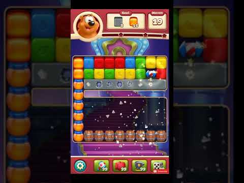 Toon Blast Level 2457 NO BOOSTERS - A S GAMING ✔