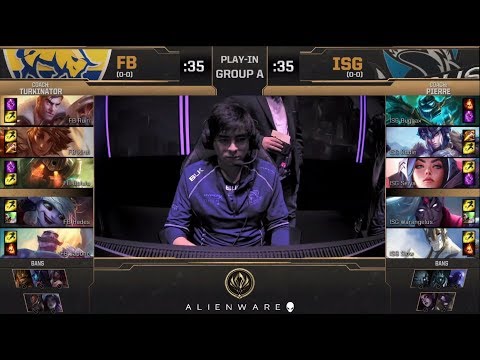 FB Ruin Jayce vs ISG Seiya Irelia Highlights - 2019 MSI Highlights | Day 1