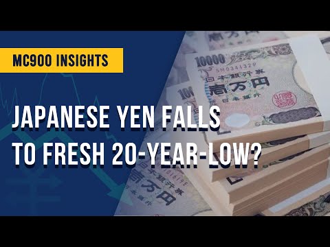 Japanese Yen falls to fresh 20-YEAR-LOW? | MC900.com