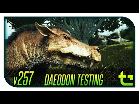 Ark Update v257 || Daeodon Headshot Multiplier/Food Refill || TimmyCarbine