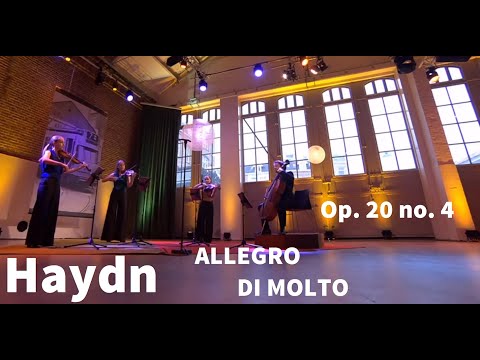 Haydn - String Quartet Opus 20 no. 4 - I. Allegro di molto