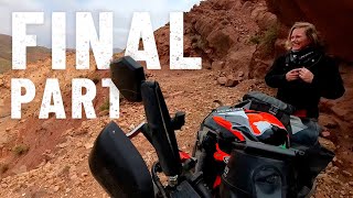 Limping back to a Moroccan city after damaging my motorcycle |S7 - E11|