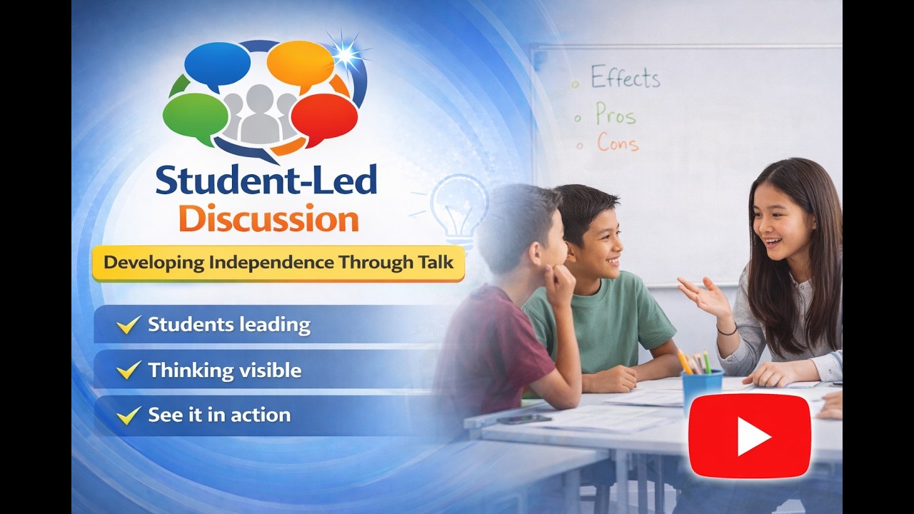Student-Led Discussion | Developing Independence Through Talk